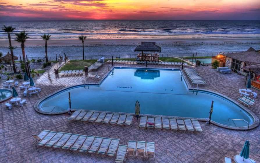 Daytona Beach Hawaiian Inn Дейтона-Бич-Шорс Экстерьер фото